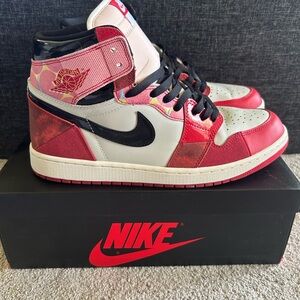 Size 12- Jordan 1 Retro High OG Spiderman Across the Spider Verse